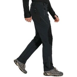 Moosehill Fleece-Lined Insulated Waterproof Ski, Work Pants, Black, 38 Waist